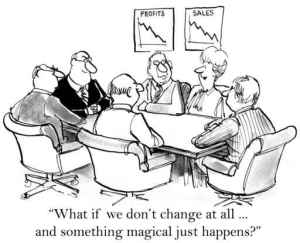 Executives would prefer to not change
